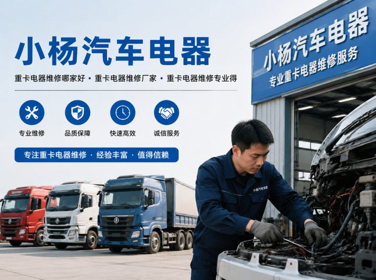 安达为重卡运输提供电器维修方案